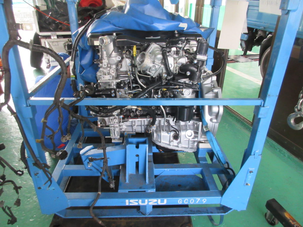 完成度の高いメーカー製リビルトエンジン